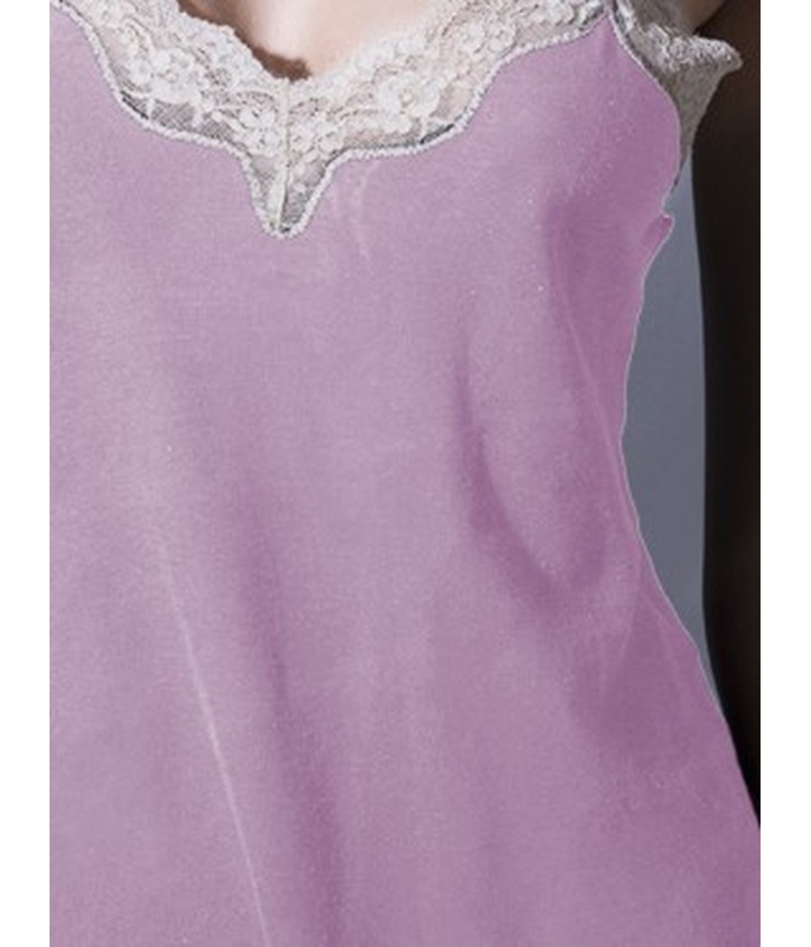 Pijama Admas mujer style azul o rosa tirante puntilla