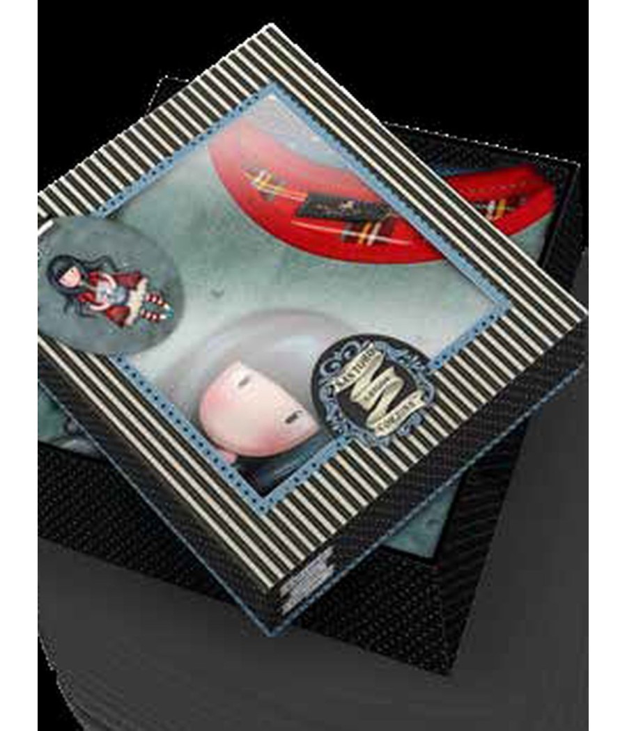 Pijama largo niña Santoro Gorjuss Tears rojo algodón