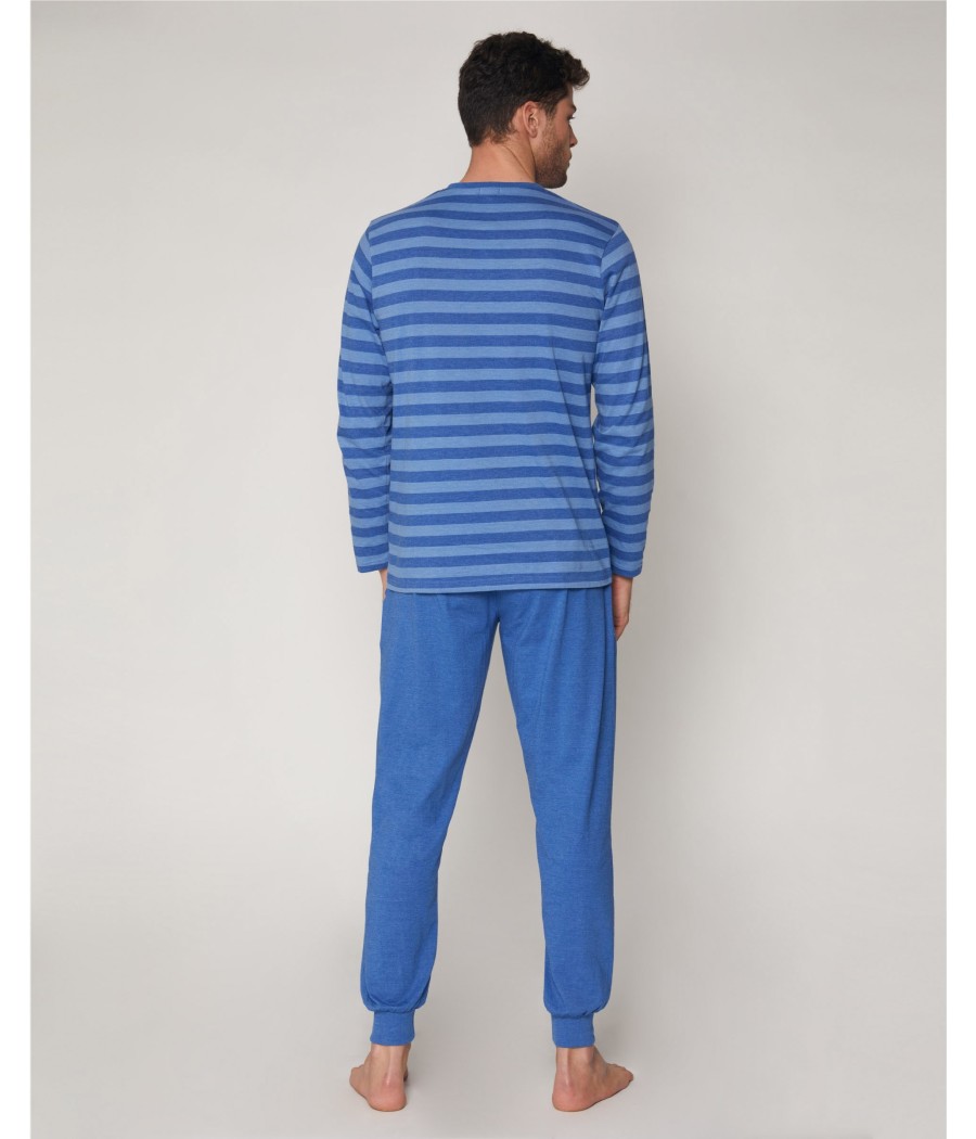 Pijama  Stronger HOMBRE ADMAS  INVIERNO Azul