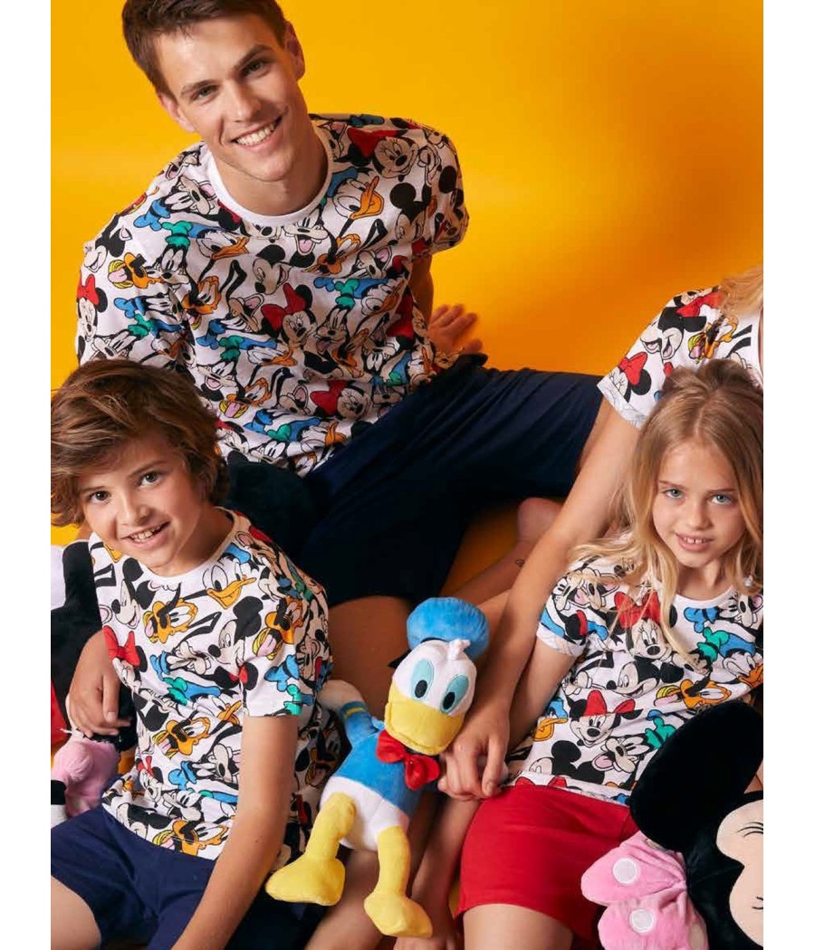 Pijama niño Mickey & Friends verano Disney algodón