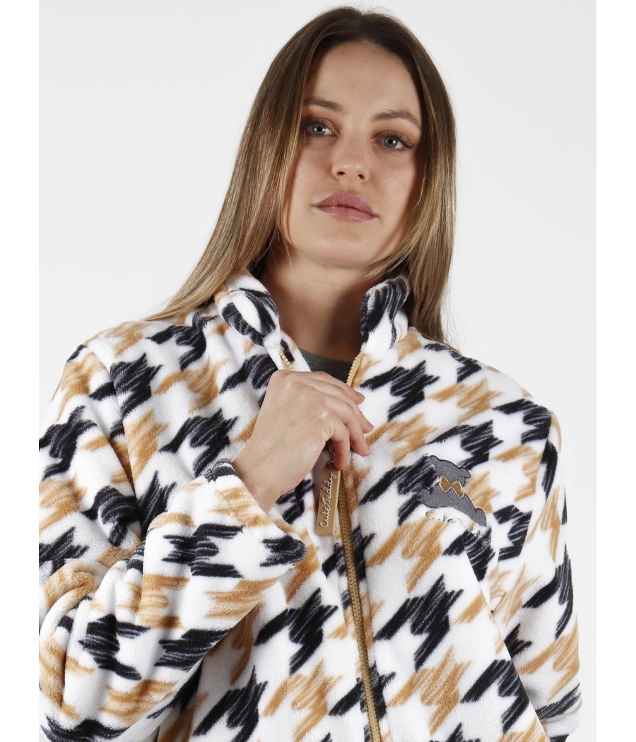 Bata mujer invierno Admas Cute Teddy Pata De Gallo