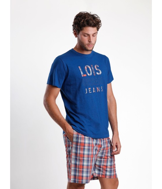 Pijama verano hombre Lois Urban bolsillos