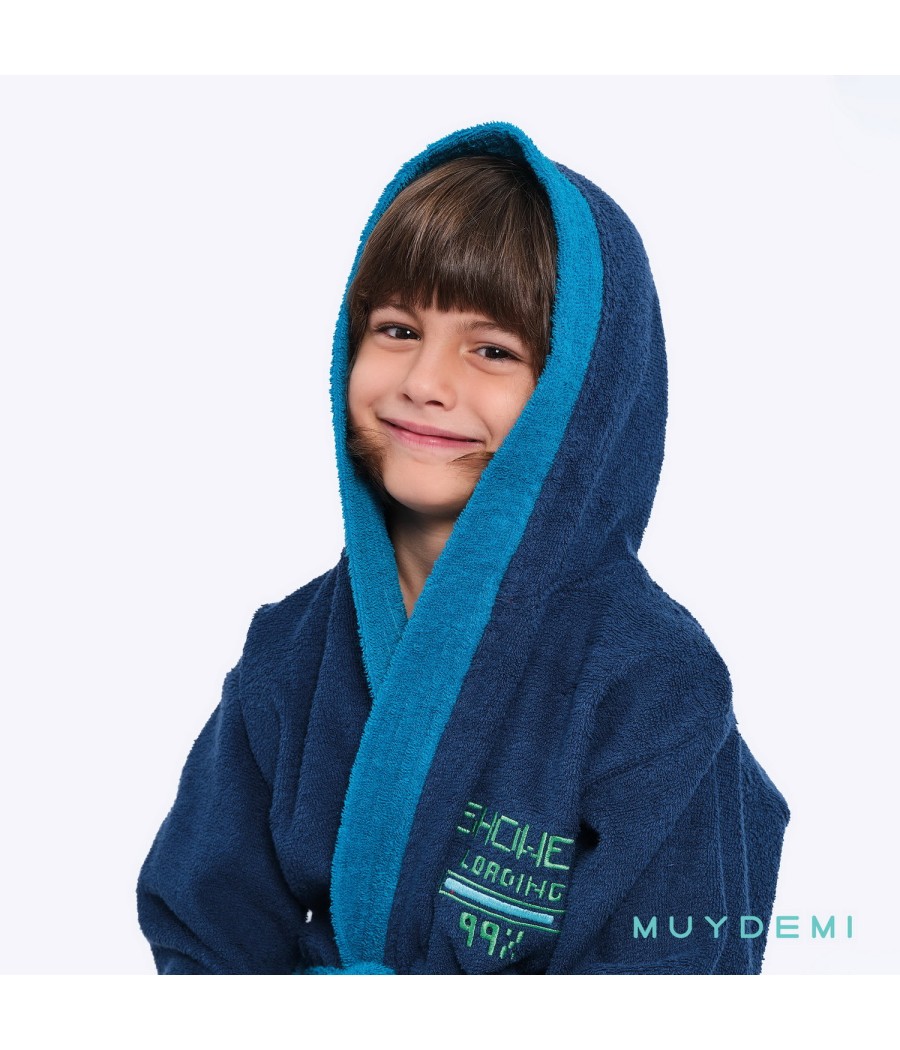 Albornoz rizo niño Muydemi 99 capucha