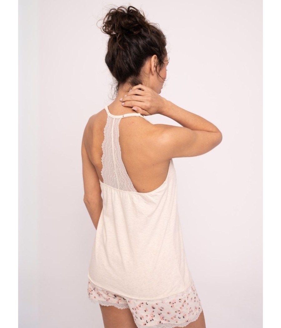 Pijama lencero verano mujer Muydemi animal print