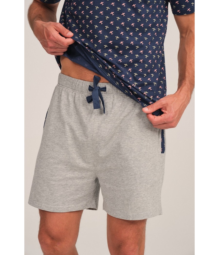 Pijama verano hombre J&J Brothers punto