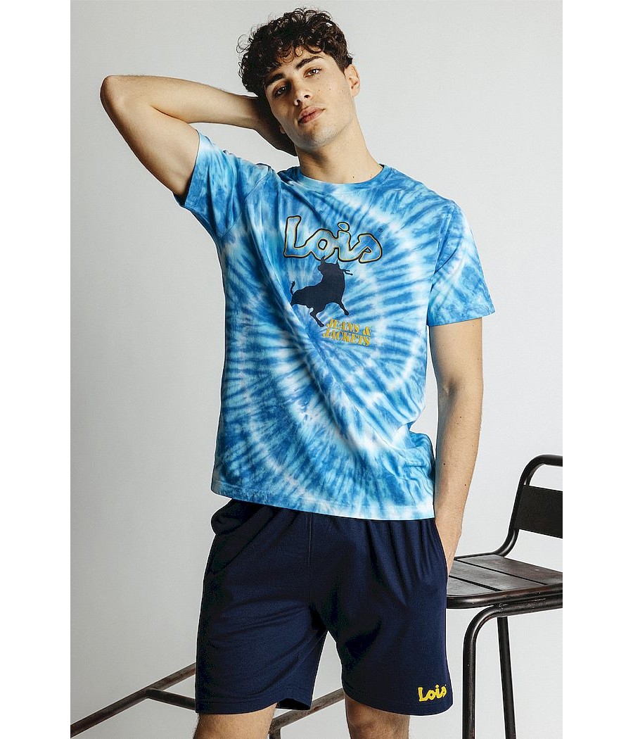 Pijama verano hombre LOIS Jeans algodón