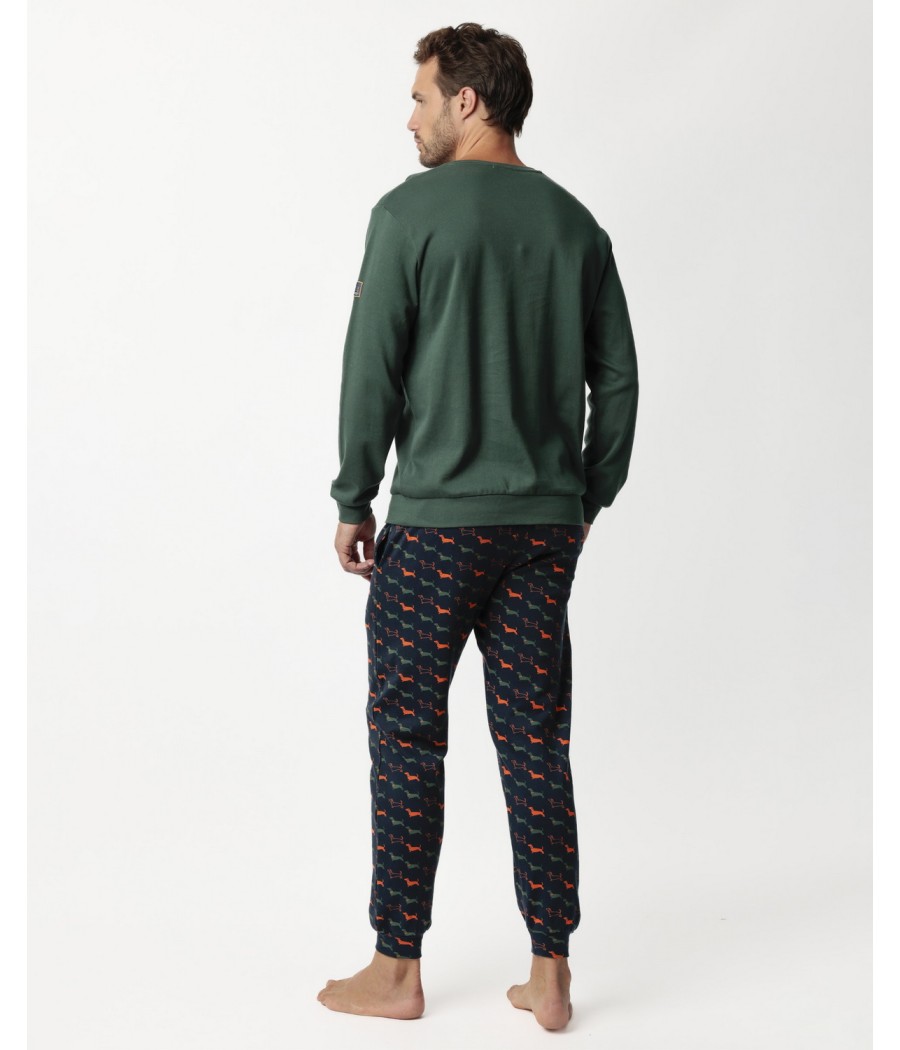 Pijama invierno hombre ADMAS My dog