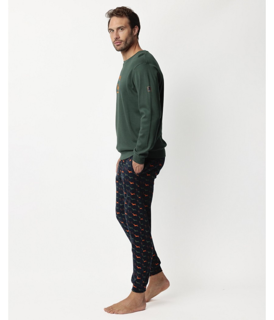 Pijama invierno hombre ADMAS My dog