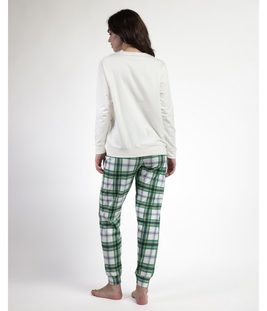 Pijama invierno mujer DISNEY 28 sky mouse algodón