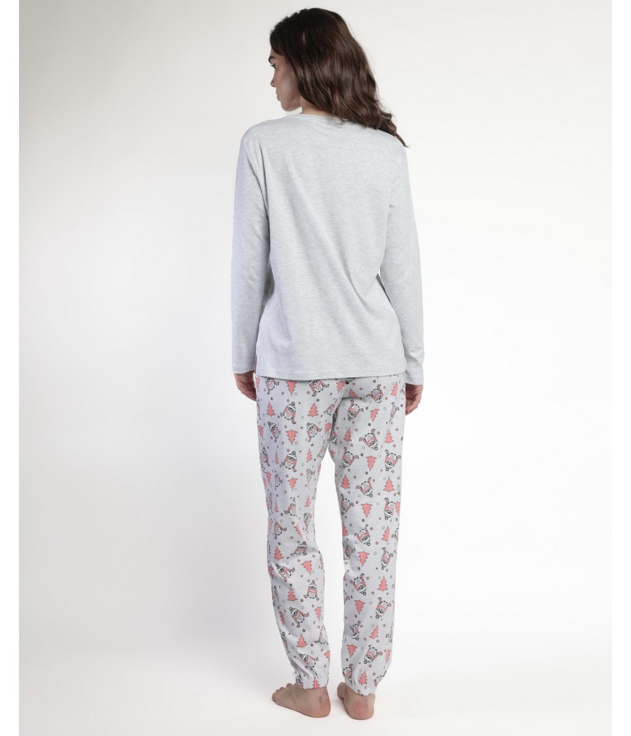Pijama invierno mujer Admas winter owl
