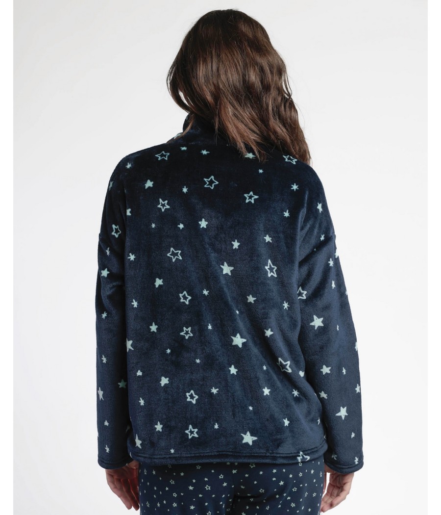 Bata invierno mujer ADMAS stay at home cremallera