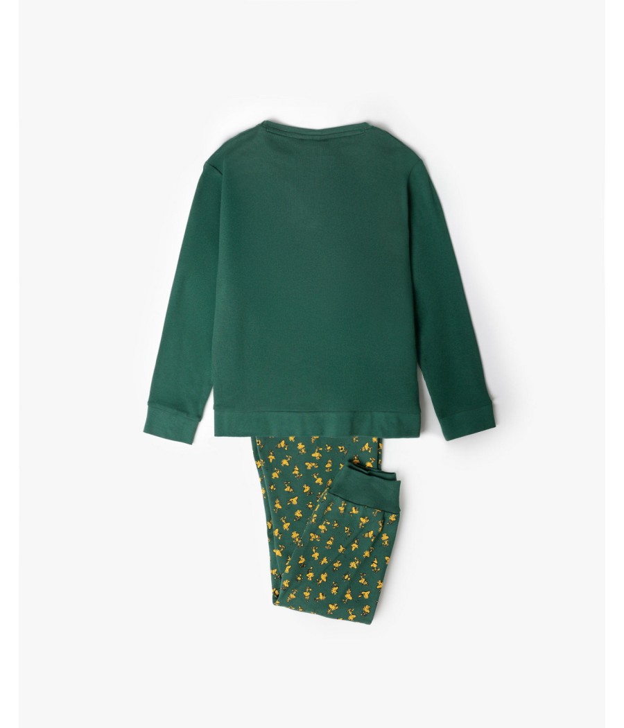 Pijama invierno niño Peanuts Emilio familiar algodón