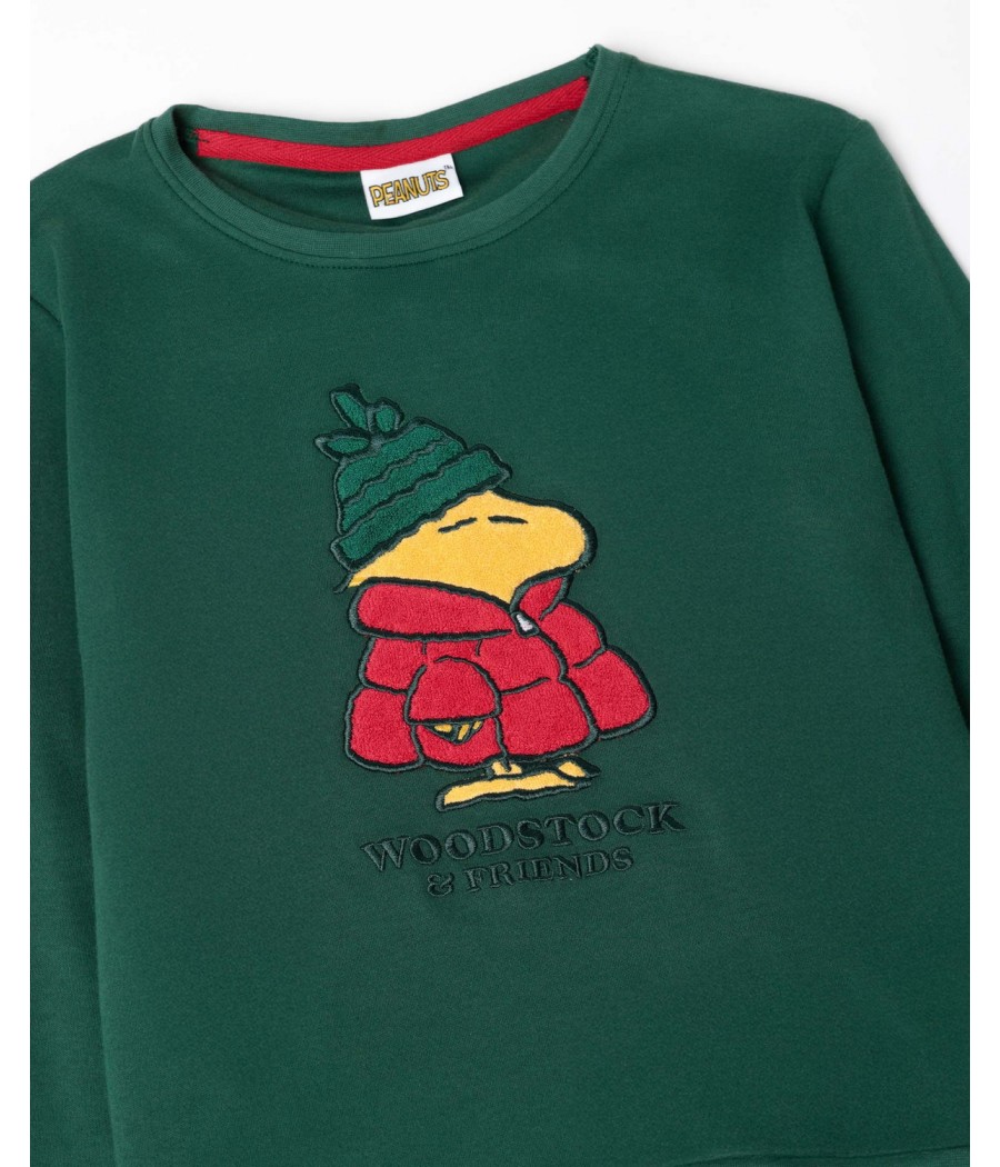 Pijama invierno niño Peanuts Emilio familiar algodón