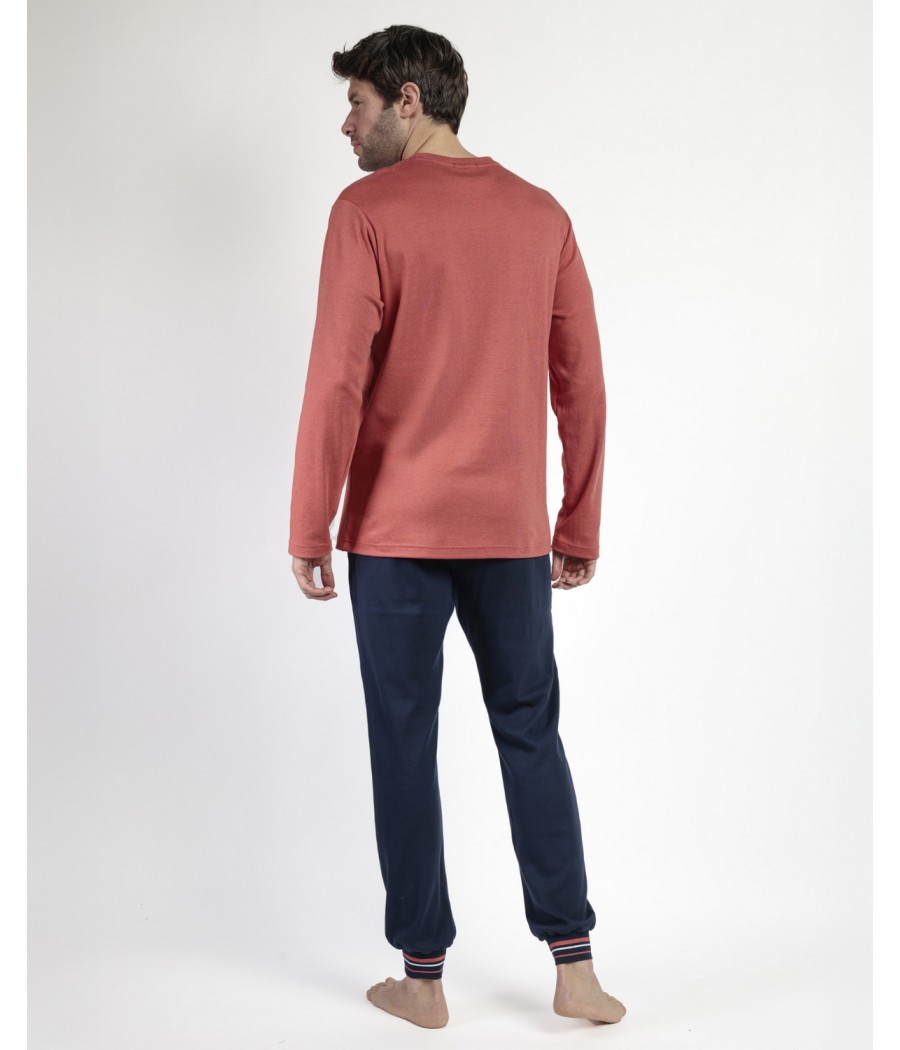 Pijama invierno hombre Lois original caldera bolsillos