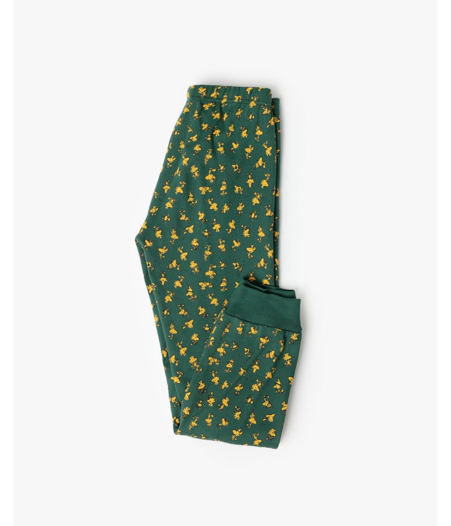 Pijama invierno niña Peanuts Emilio familiar algodón