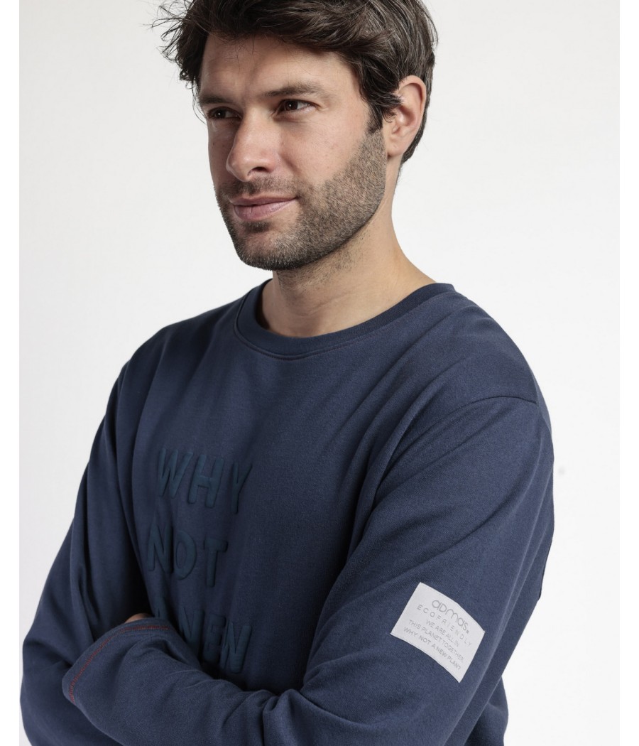 Pijama invierno hombre New Plan Why not algodón