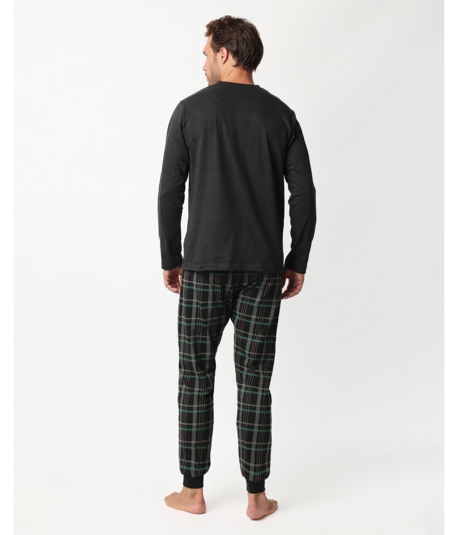 Pijama invierno hombre Disney Animal party algodón