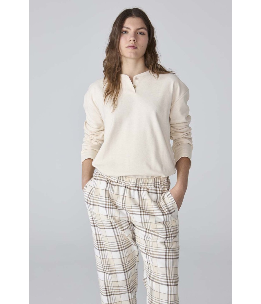 Pijama invierno mujer J&J Brothers combinado