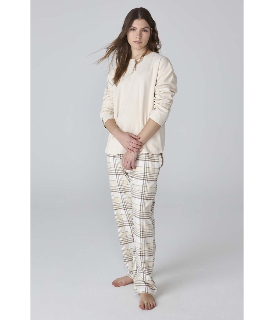 Pijama invierno mujer J&J Brothers combinado