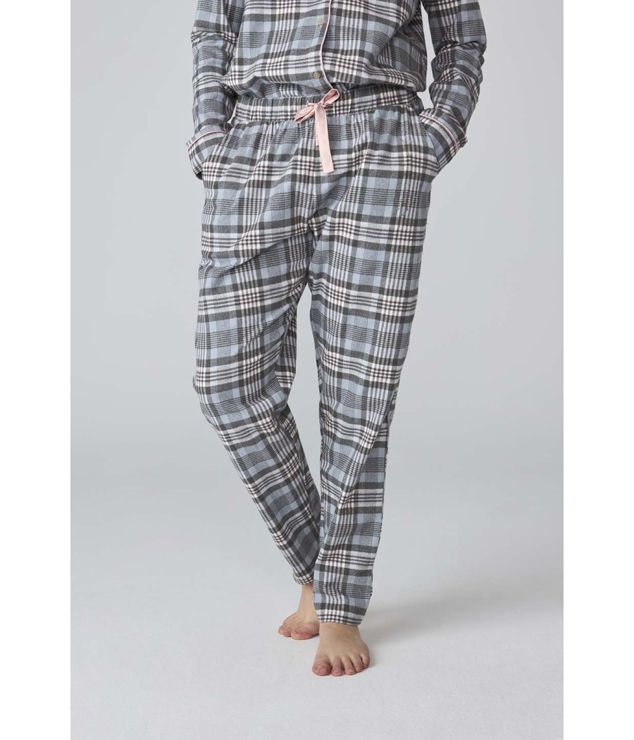 Pijama invierno mujer J&J Brothers abierto franela