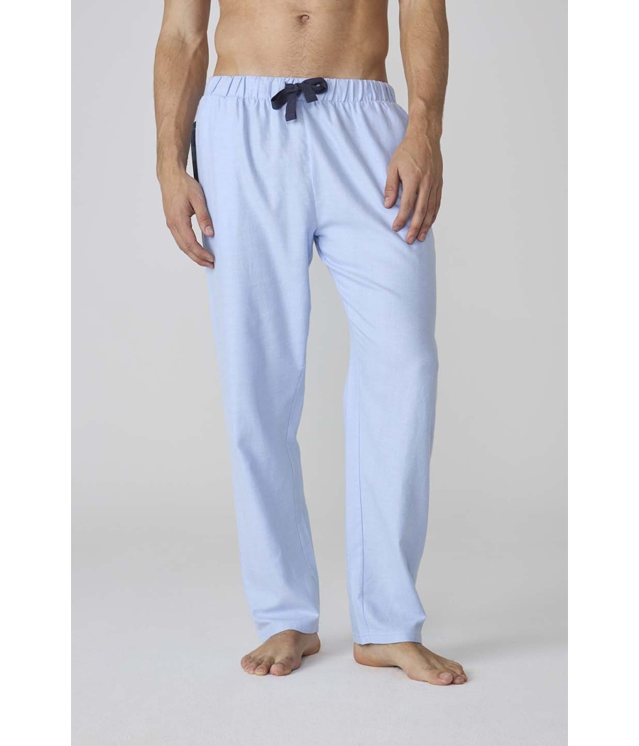 Pijama invierno abierto hombre J&J Brothers franela