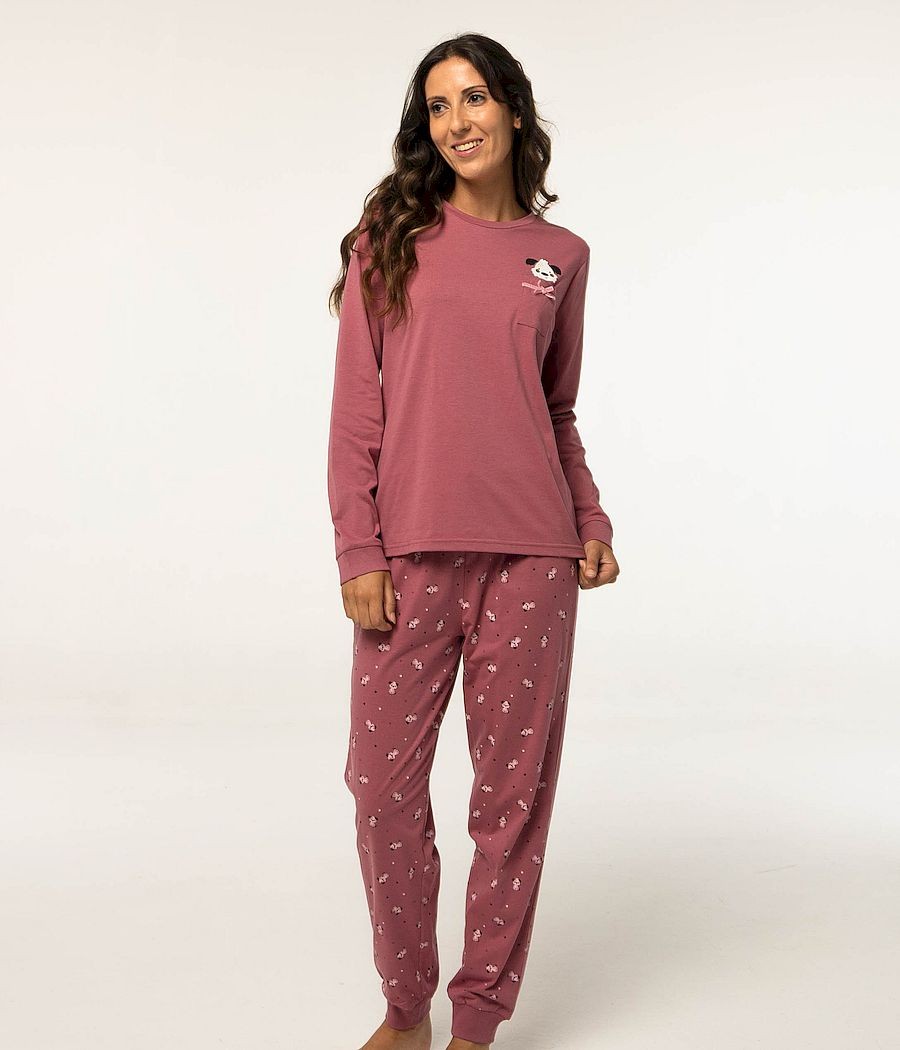 Pijama invierno mujer Little perrito