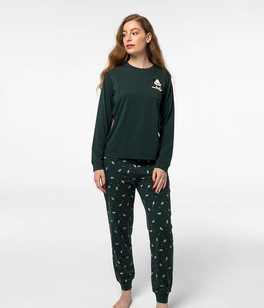 Pijama invierno mujer Little perrito