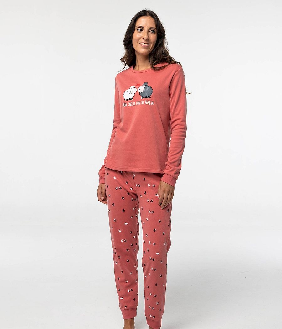 Pijama invierno mujer Little pareja felpa