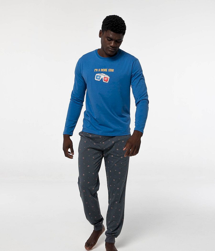 Pijama invierno hombre Little Movie