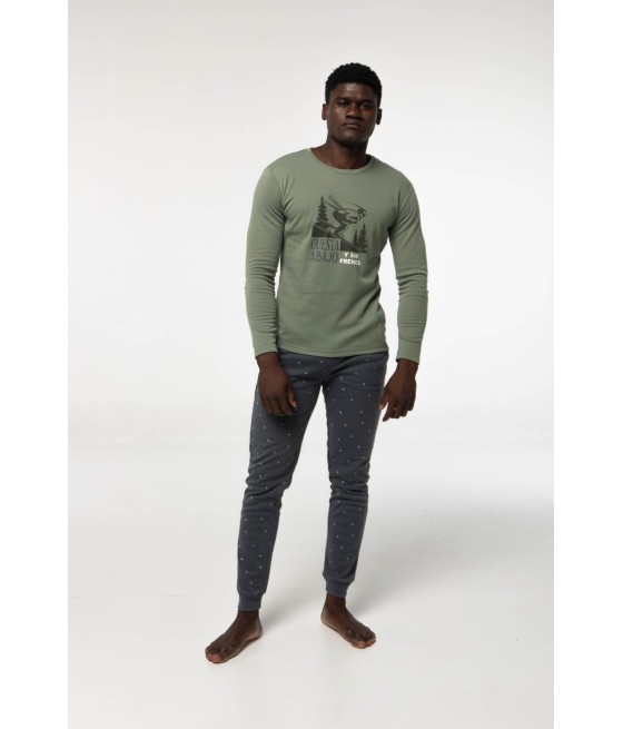 Pijama invierno hombre Little sin frenos felpa