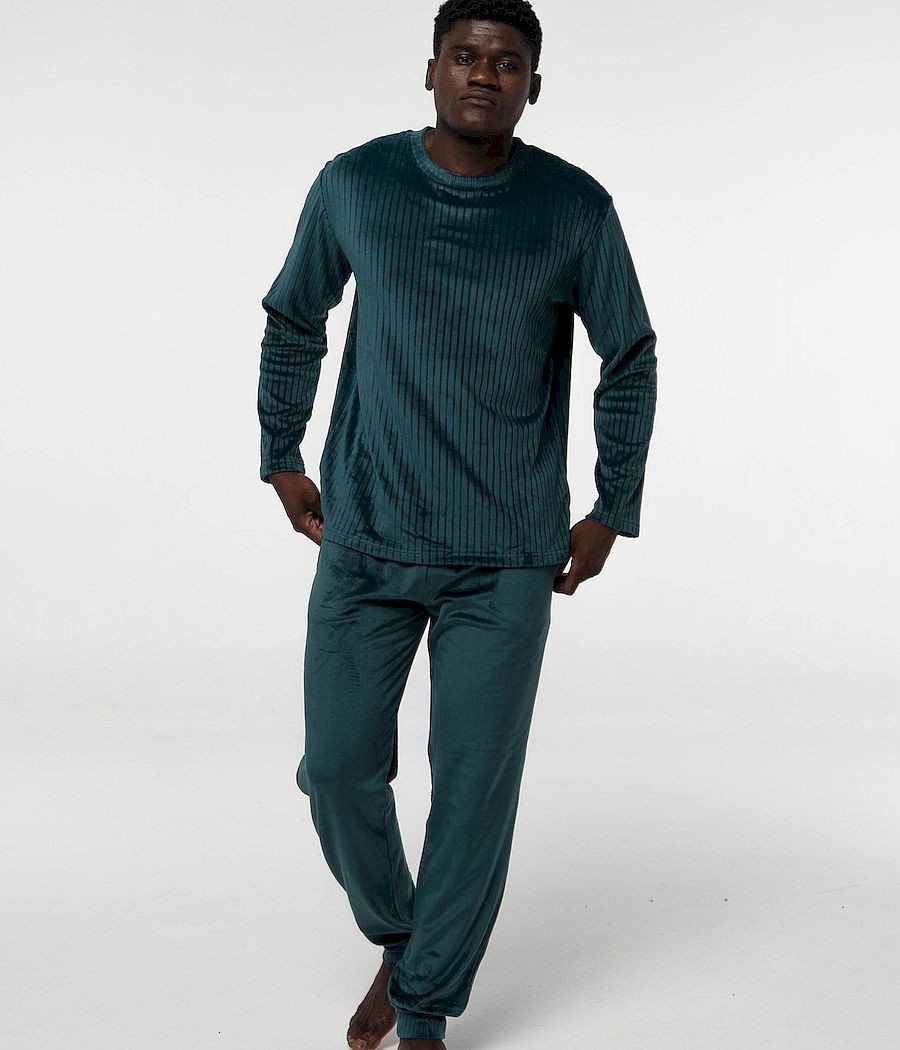 Pijama invierno hombre Little terciopelo