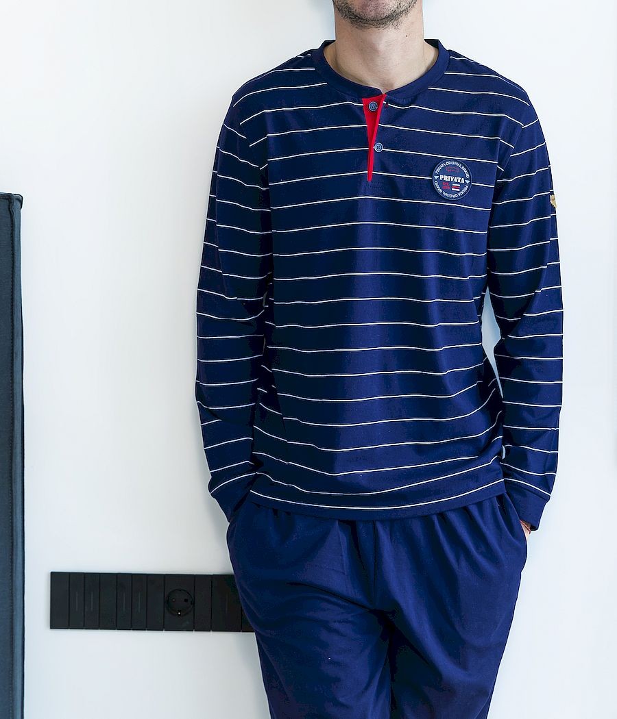 Pijama invierno hombre Privata algodón tapeta