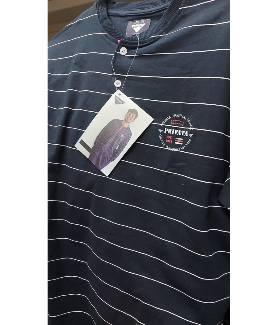 Pijama invierno hombre Privata algodón tapeta