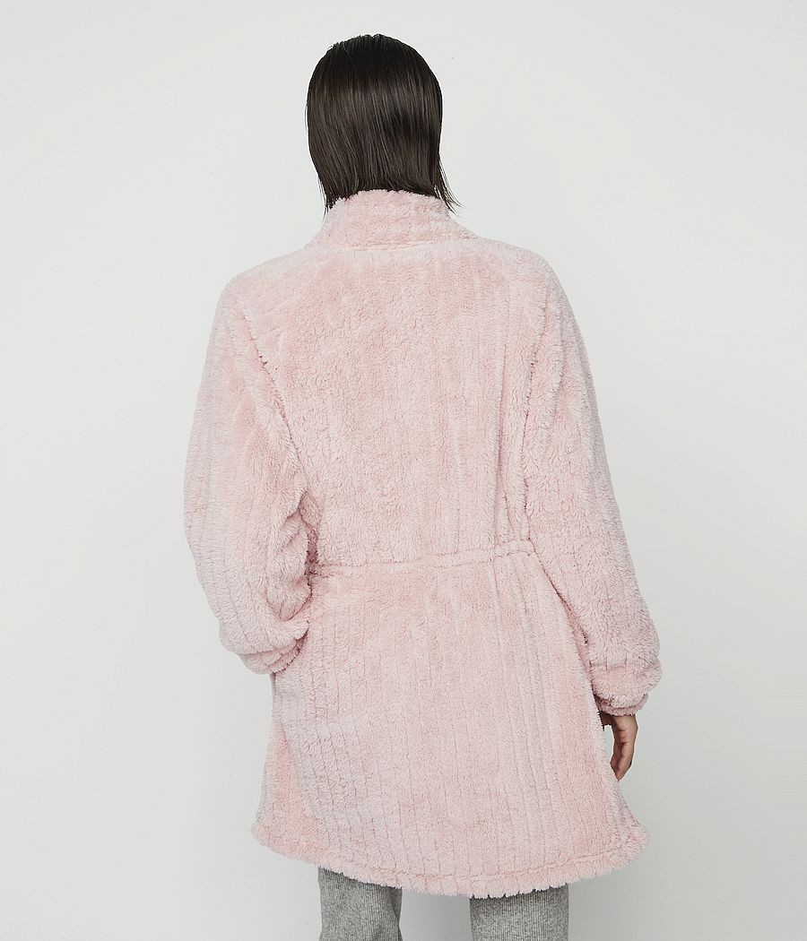 Bata invierno mujer Selmark coralina rosa cremallera
