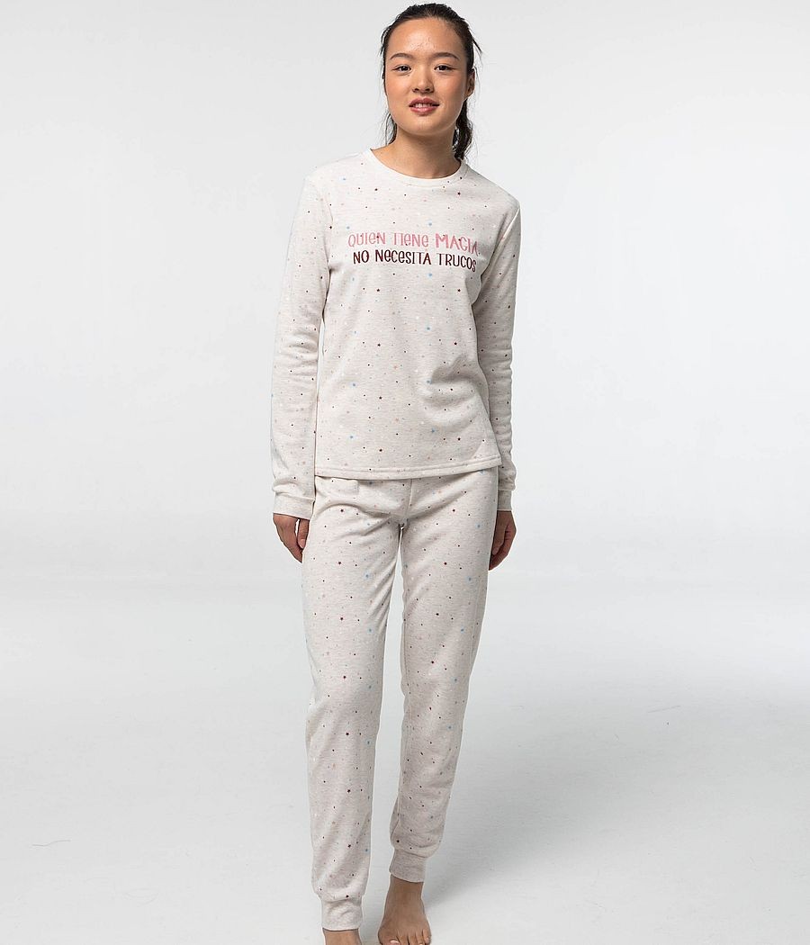 Pijama invierno mujer Little magia tallas grandes
