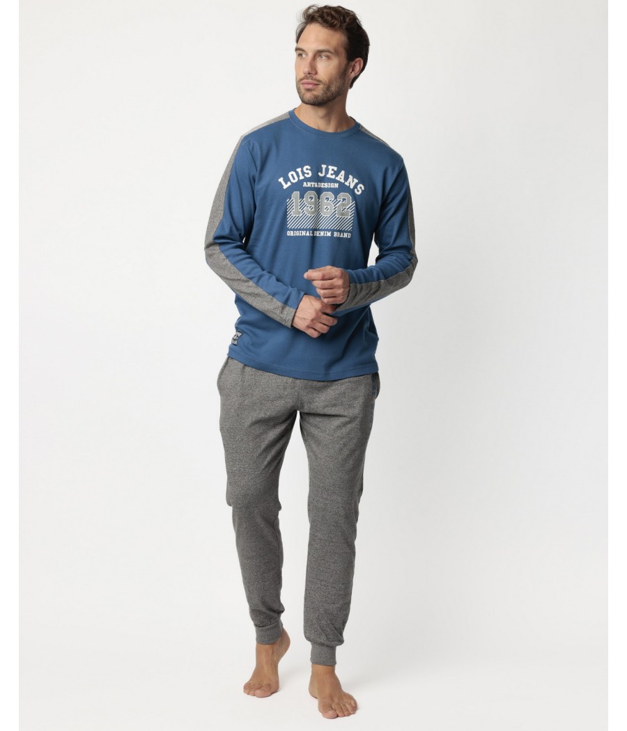 Pijama invierno hombre Lois Homewear algodón