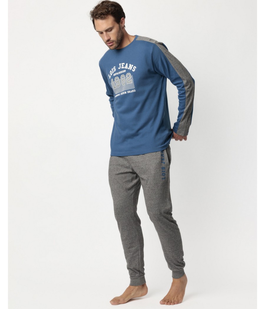 Pijama invierno hombre Lois Homewear algodón